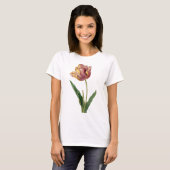  gevarieerde tulpenpastels t-shirt (Voorkant volledig)