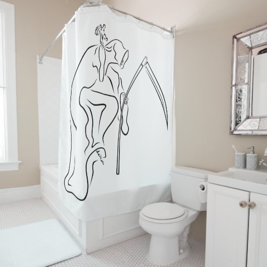 Gevatter/Godfather/Grim Hip Hop Douchegordijn (In situ)