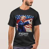 Gevecht Gevecht - Trump T-shirt (Voorkant)