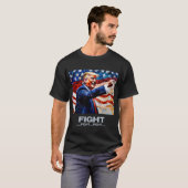 Gevecht Gevecht - Trump T-shirt (Voorkant volledig)