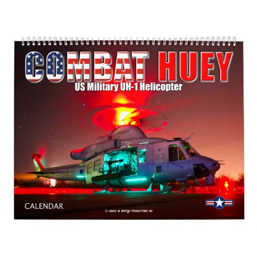 GEVECHT HUEY - UH-1 Helikopter Kalender (Hoes)