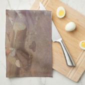 Gevecht in de Roundup Saloon door Bill Gollings Theedoek (Quarter Fold)