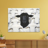 Gevecht om de Individualiteit Canvas Afdruk (Insitu (Woonkamer))