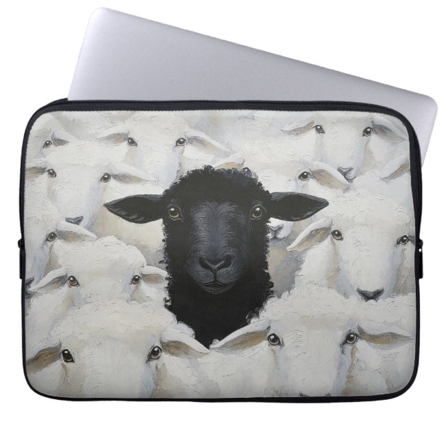 Gevecht om de Individualiteit Laptop Sleeve (Voorkant)