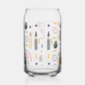 gevecht patter stijl blikvorm glas (Rechts)