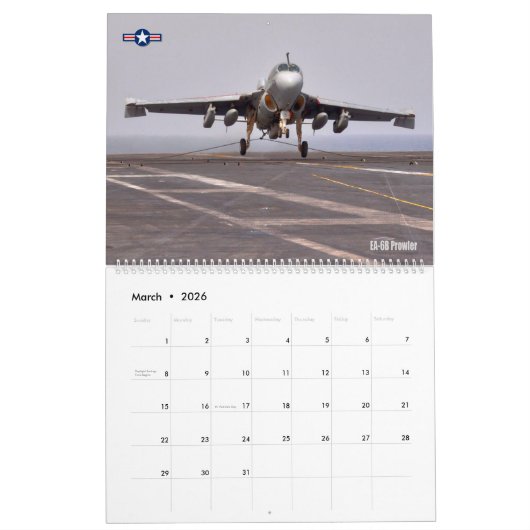 GEVECHT PROWLER - EA-6B Prowler Kalender (Mar 2026)