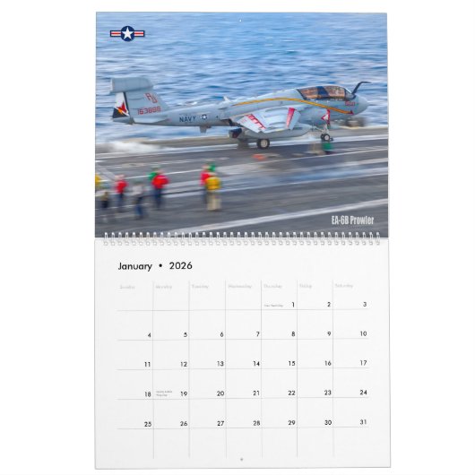 GEVECHT PROWLER - EA-6B Prowler Kalender (Jan 2026)