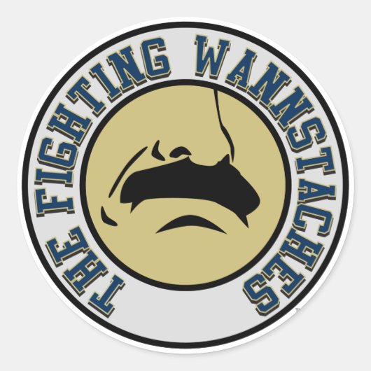 Gevecht Wannstaches Kleine Stickers (Voorkant)