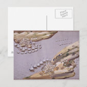 gevechten voor de eilanden Kreta en Samos, bord Briefkaart (Voorkant / Achterkant)