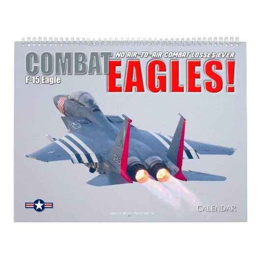 GEVECHTSADELAARS! - F-15 Adelaar Kalender (Hoes)