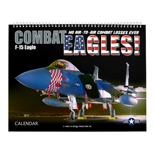 GEVECHTSADELAARS! - F-15 Adelaar Kalender (Hoes)