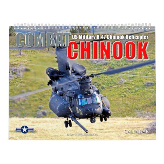 GEVECHTSCHINOOK - CH-47 Chinook Kalender (Hoes)