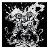 Gevechtsclub - Tijgers Perfect Poster (Voorkant)