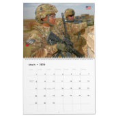 GEVECHTSEENHEID - Amerikaans militair gevechtspers Kalender (Mar 2026)