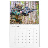 GEVECHTSEENHEID - Amerikaans militair gevechtspers Kalender (Jan 2026)