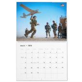 GEVECHTSEENHEID - Amerikaans militair gevechtspers Kalender (Mar 2026)