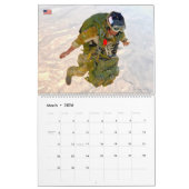 GEVECHTSEENHEID - Amerikaans militair gevechtspers Kalender (Mar 2026)