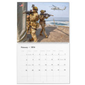 GEVECHTSEENHEID - Amerikaans militair gevechtspers Kalender (Feb 2026)