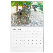 GEVECHTSEENHEID - Amerikaans militair gevechtspers Kalender (Mar 2026)