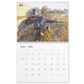 GEVECHTSEENHEID - Amerikaans militair gevechtspers Kalender (Mar 2026)