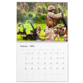 GEVECHTSEENHEID - Amerikaans militair gevechtspers Kalender (Feb 2026)