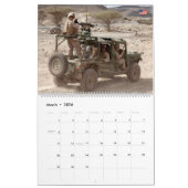 GEVECHTSEENHEID - Amerikaans militair gevechtspers Kalender (Mar 2026)