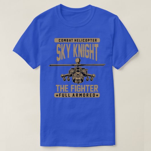 GEVECHTSHELIKOPTER T-SHIRT (Design voorkant)