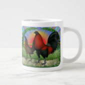 Gevechtshoenderkrans Grote Koffiekop (Rechts)
