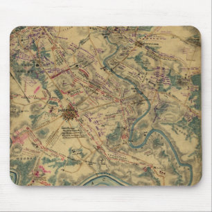  gevechtskaart Antietam (1862) Muismat