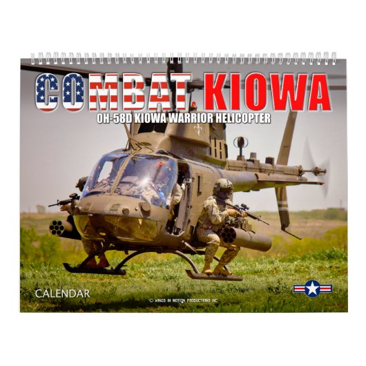 GEVECHTSKIOWA - OH-58D KIOWA WARRIOR KALENDER (Hoes)