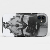 Gevechtspiloothelm en hoogtemeter Case-Mate iPhone case (Achterkant (horizontaal))