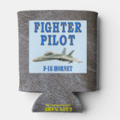 GEVECHTSPLOOT F-18 HORNET BLIKJESKOELER (Achterkant)