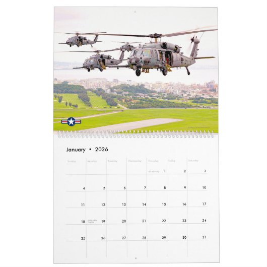 GEVECHTSROTOREN INTERNATIONAAL KALENDER (Jan 2026)