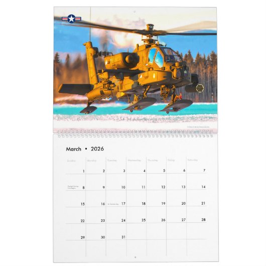 GEVECHTSROTOREN INTERNATIONAAL KALENDER (Mar 2026)