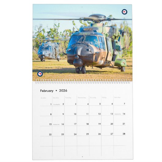 GEVECHTSROTOREN INTERNATIONAAL KALENDER (Feb 2026)