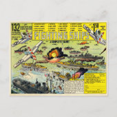  gevechtsschepen en Briefkaart (Voorkant)