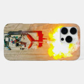 GEVECHTSTANK – M1 Abrams iPhone Hoesje (Achterkant horizontaal)