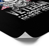 Gevechtsveteraan operatie Desert storm Poster (Hoek)