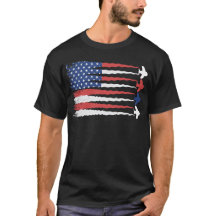 Gevechtsvliegtuig 4 juli - Amerikaanse vlag VS