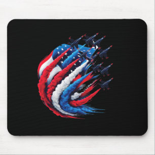 Gevechtsvliegtuigen Patriottisch Rood Wit Blauw Ro Muismat