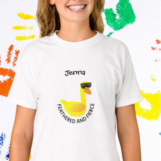 Gevederd en Fel T-shirt