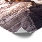 Gevederde dinosauriërs van Vroeg-Krijt China Poster (Hoek)