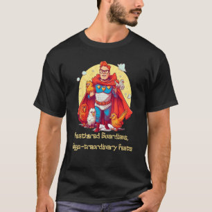 Gevederde Helden Stedelijke Kippenliefhebber Editi T-shirt
