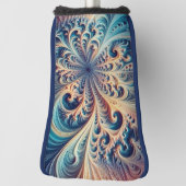 Gevederde Koraal - Gold Head Hoesje Golfheadcover (Draai 90)