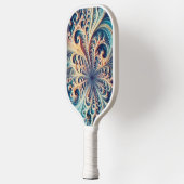 Gevederde Koraal - USA Pickleball Goedgekeurde Pad Pickleball Paddle (Links)