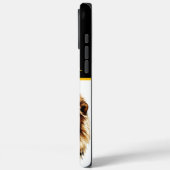 Gevederde krijger met een leeuw Case-Mate iPhone case (Achterkant / Links)