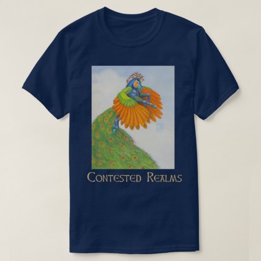 Gevederde Pegasus T-shirt (Design voorkant)