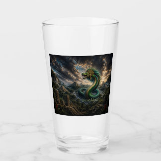 Gevederde Slang van de Oude Steden Glas