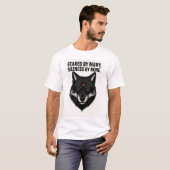Gevederde Wolf T-shirt (Voorkant volledig)