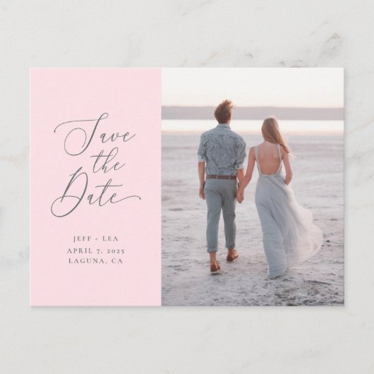 geveegde letters briefkaart (Voorkant)